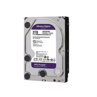 ฮาร์ดดิสก์กล้องวงจรปิดดิจิทัล WD Purple 3TB Sata 6Gb/S 3.5 นิ้ว