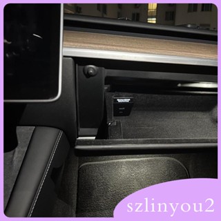 [szlinyou2] ฮับชาร์จ USB หลายพอร์ต แบบพกพา สําหรับ Tesla Model Y