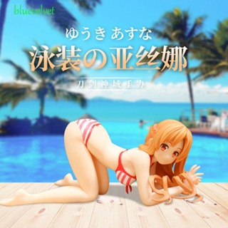 BLUEVELVET ของเล่นโมเดล PVC อนิเมะ Yuuki Asuna ของขวัญ สําหรับเก็บสะสม