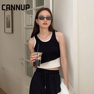 CANNUP เสื้อกั๊ก แฟชั่นผู้หญิงเสื้อผ้า สะดวกสบาย และทันสมัย A20K0OI