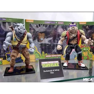 [Spot quick delivery] quality version NECA 2017SDCC limited Ninja Turtle cattle head pig face movable doll model hand-made