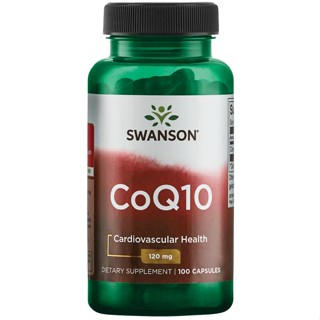 Swanson CoQ10 แคปซูล 120 มก. [100 เม็ด]