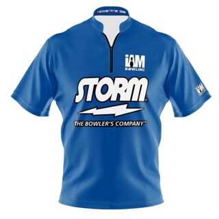 Storm DS เสื้อโปโล แขนสั้น พิมพ์ลายโบว์ลิ่ง 1605-ST 3D