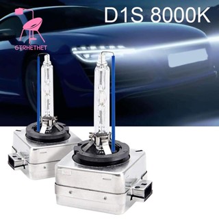 หลอดไฟซีนอน HID D1C D1S D1R 8000K 35W สีฟ้า สําหรับรถยนต์ BMW Audi 2 ชิ้น