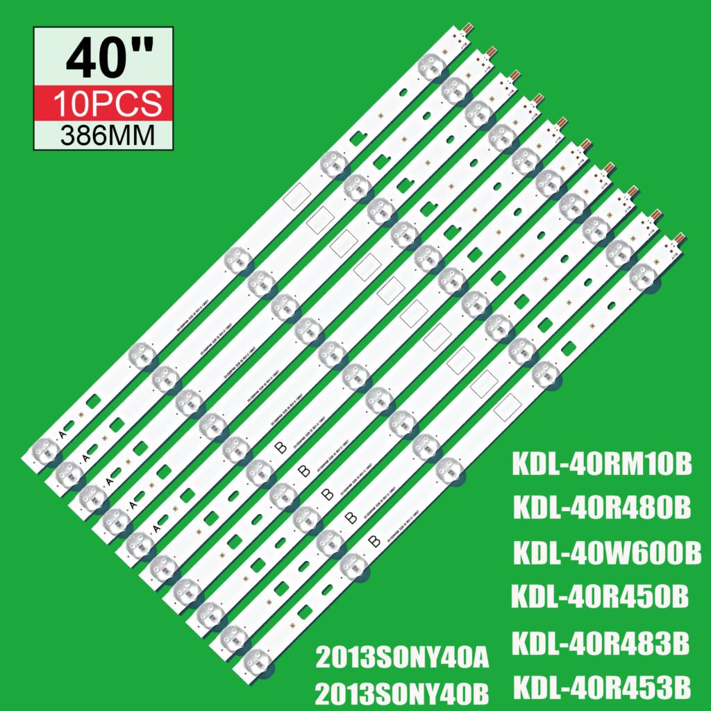 ไฟแบ็คไลท์ LED TV KDL-40R470B KLV-40R470B KLV-40EX43B KDL-40W600B SONY 40 นิ้ว (LAMPU TV) 40R470B 43