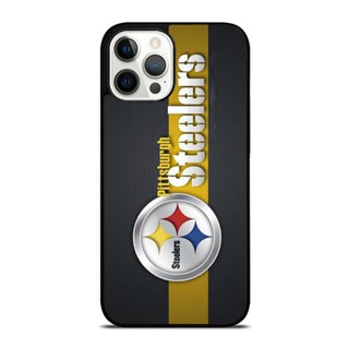 เคสป้องกันโทรศัพท์มือถือ ลายฟุตบอล Pittsburgh Steelers Football 2 กันกระแทก สําหรับ IPhone 14 Plus 13 Pro Max 12 Mini X