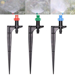 【VARSTR】Durable 3pcs 90 180 360 Degree Nozzle Head Irrigation Spray for Precise Watering