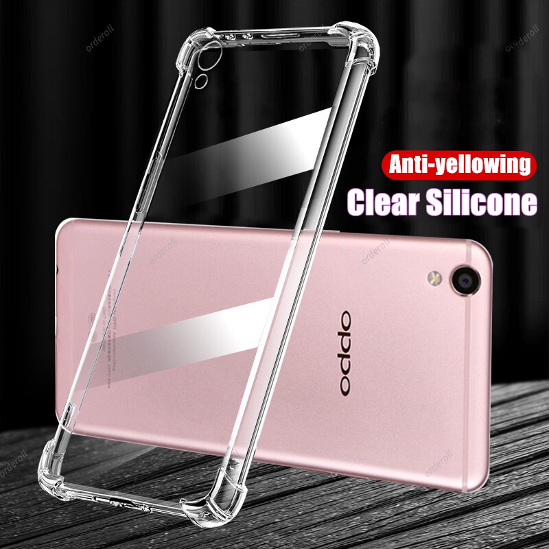 เคสโทรศัพท์มือถือ ยางนิ่ม แบบใส กันกระแทก สําหรับ Oppo F1 Plus R9 Plus A37fw A37m X9009 R9m X9079