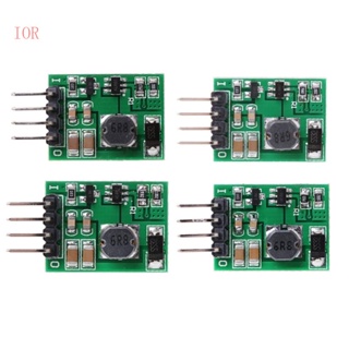 Ior DC-DC 2 6-5 5V ถึง 5V 6V 9V 12V สเต็ปอัพบูสต์ แปลงแรงดันไฟฟ้า โมดูลควบคุมแรงดันไฟฟ้า