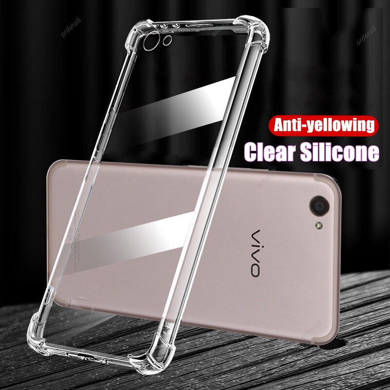 เคสโทรศัพท์มือถือ ยางนิ่ม แบบใส กันกระแทก สําหรับ Vivo V5 V5 Lite Y66 Y67L Y69 Y65 1714 1601 1609 1713 1612
