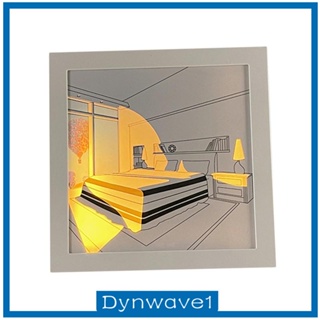 [Dynwave1] โคมไฟ LED รูปกรอบรูป ปรับได้ สําหรับตกแต่งห้องนอน งานแต่งงาน งานเลี้ยงกลางคืน