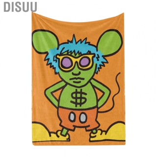 Disuu Soft Comfortable Skin Friendly Breathable Unique Cartoon Pattern Summer Bed
