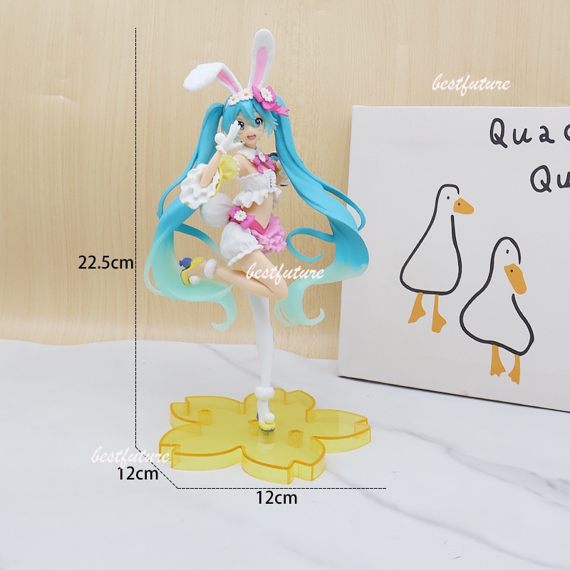 ตุ๊กตาฟิกเกอร์ PVC อนิเมะ Hatsune Miku Noodle Sakura Miku Snow Miku Kawaii เหมาะกับของขวัญวันเกิด ของเล่นสําหรับเด็ก - รูปที่ 7