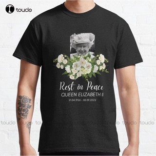 เสื้อยืด พิมพ์ลาย Rip Queen Elizabeth Alexandra Mary Rip Queen Elizabeth ขนาดใหญ่ 19262022 เสื้อยืด พิมพ์ลาย Queen Elizabeth แบบทันสมัย