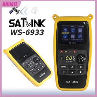 Ni ตัวค้นหาดาวเทียม หน้าจอ Lcd Ws-6933 Dvb-s2 2.1 นิ้ว