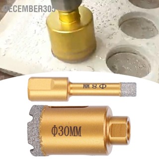 December305 Brazed Diamond Bit Hole Saw เครื่องมือเจาะสว่านไฟฟ้าเจาะหินอ่อน