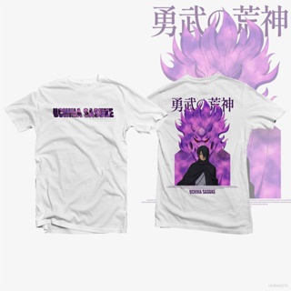 แฟชั่นใหม่ล่าสุด Naruto - Uchiha Sasuke Anime T-Shirt Short Sleeve High Quality Tops Casual Loose Sports Tee Shirt Birth