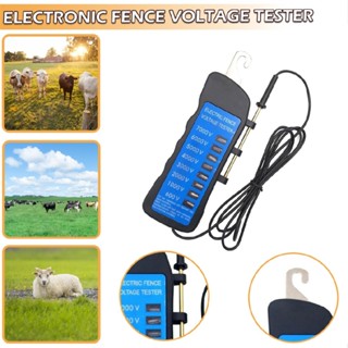 Electric Fence Voltage Tester Fencing Current Testing Detection Portable