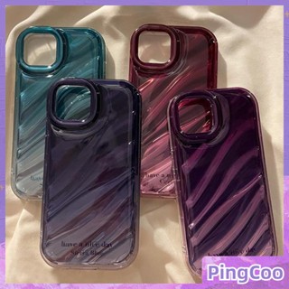 Pingcoo - เข้ากันได้สำหรับ เคส iphone 11 เคสไอโฟน เคสไอโฟน11 เคสระลอกน้ำเลเซอร์ TPU เคสใสกันกระแทก กราเดี้ยน หลาย-warna เซเดอร์ฮานา เข้ากันได้กับ iPhone 14 Pro สูงสุด 13 Pro สูงสุด 12 Pro Max 11 XR XS 7 8