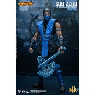 ของเล่นโมเดลฟิกเกอร์ทหาร DCMK10 1/6 Male Sub-Zero Mortal Kombat Series 12 นิ้ว