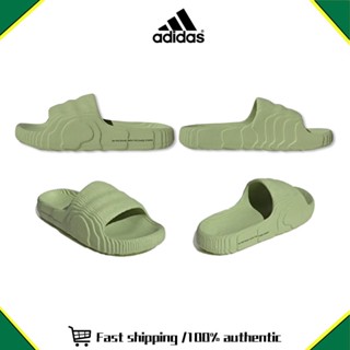 ADIDAS originals Adilette 22 รองเท้าแตะ 💯 GX6946 Pure green adilette 22