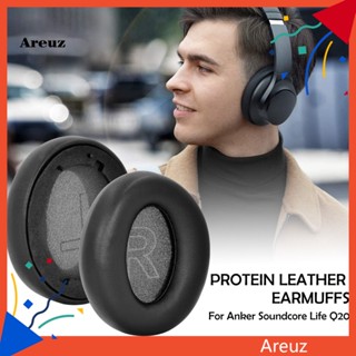 Are ฟองน้ําหูฟังไร้สาย ยืดหยุ่น ทนทาน สําหรับ Anker Soundcore Life Q20 Q20 BT 1 คู่