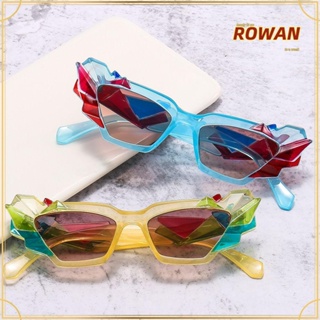 Rowans แว่นตากันแดด ไล่โทนสี UV400 ทรงตาแมว สไตล์เรโทร สําหรับผู้หญิง