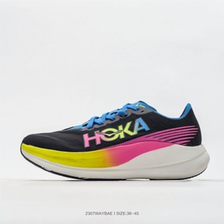 รองเท้าวิ่งลําลอง Hoka One One Rocket X2 Rocket X2 Rebound น้ําหนักเบา ระบายอากาศได้ดี สําหรับผู้ชาย และผู้หญิง