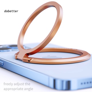 &lt;Dobetter&gt; ขาตั้งโทรศัพท์มือถือ โลหะผสมอลูมิเนียม หมุนได้ 360 องศา สําหรับ iPhone 12 13 Series