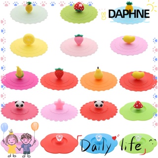 DAPHNE ฝาครอบถ้วยชา กาแฟ ซิลิโคน กันฝุ่น