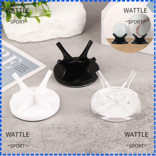 Wattle ชั้นวางลูกกอล์ฟ อะคริลิคใส สีดํา