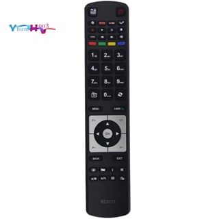 รีโมตคอนโทรล RC5117 แบบเปลี่ยน สําหรับ Hitachi TV 50HYT62UH Bush DLED32265HDCNTD