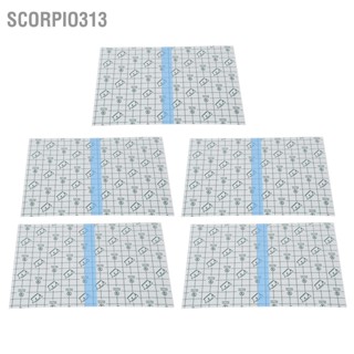 Scorpio313 5 ชิ้นสติกเกอร์ซ่อมรอยสักสัก Aftercare กันน้ำผ้าพันแผลเทปแต่งรอยสัก