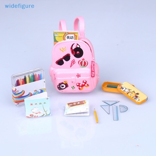 Widefigure โมเดลไม้บรรทัด 1/12 เครื่องเขียน สําหรับตกแต่งบ้านตุ๊กตา