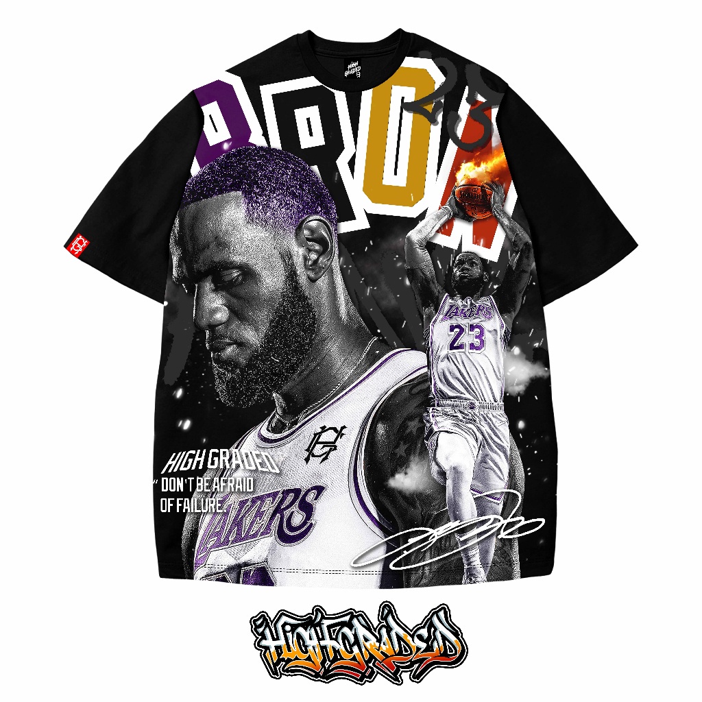 เสื้อผ้าไฮเกรด - ( LEBRON JAMES ) - " BRON "