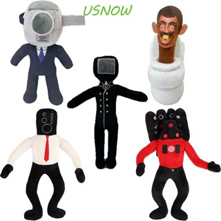 Usnow Skibidi ตุ๊กตาฟิกเกอร์ Parody Audio Man Speakerman ของเล่นสําหรับเด็ก