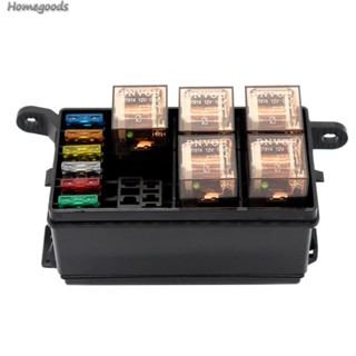 กล่องฟิวส์ รีเลย์ 6 ทาง 12V 6 ช่อง ATO ATC สําหรับเรือ รถยนต์ [homegoods.th]