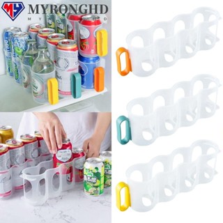 Myronghd อุปกรณ์ที่วางขวดเบียร์ เครื่องดื่ม 4 หลุม ประหยัดพื้นที่ สําหรับห้องครัว ตู้เย็น