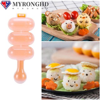 Myronghd แม่พิมพ์ข้าวปั้น เบนโตะ DIY อุปกรณ์เสริม สําหรับห้องครัว