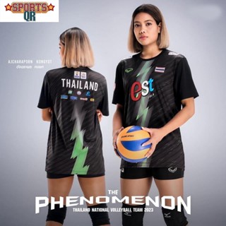 (Sports Evolution) 14-343 เสื้อซ้อมวอลเลย์บอลทีมชาติไทย 2023 THE PHENOMENON รหัส : 014343