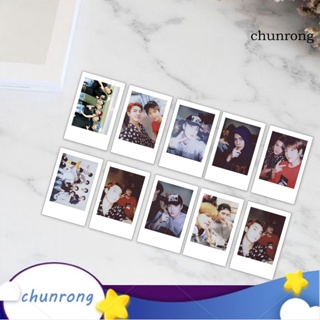 Chunrong โปสการ์ด EXO พิมพ์ลายไอดอล สไตล์คลาสสิก สําหรับแฟนคลับ 10 ชิ้น