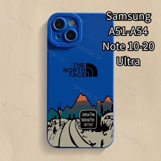 เคสโทรศัพท์ซิลิโคน TPU แบบนิ่ม ลาย The North Brand กันกระแทก สําหรับ Samsung Galaxy A54 A52 A52s A53 5G A51 4G Note 20 Ultra 10 Plus