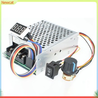 {Newcat} มอเตอร์ควบคุมความเร็ว PWM DC 12 24 36 48V 40A