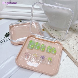 Brightstar กล่องพลาสติก สําหรับจัดเก็บอุปกรณ์ตกแต่งเล็บ