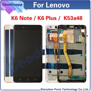 【พร้อมส่ง】อะไหล่หน้าจอสัมผัส Lcd แบบเปลี่ยน สําหรับ Lenovo K6 Note K53a48 K6 Plus Lenovo K6Note K6Plus ENDY