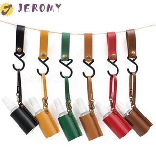 Jeromy ขวดสเปรย์ใส่เครื่องสําอาง แชมพู พวงกุญแจ แบบพกพา แขวนได้ สําหรับเดินทาง ห้องน้ํา