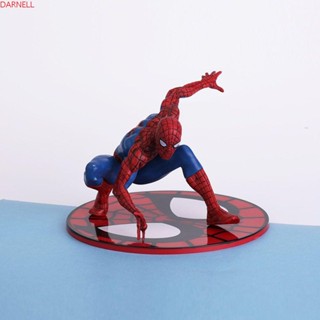 Darnell ตุ๊กตาฟิกเกอร์ Spiderman Action Figures Kawaii ของเล่นสําหรับเด็ก