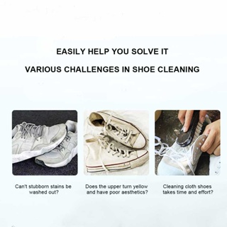  Xiaobai Shoes Decontamination Cleaner 200ML Safe Decontamination without Damage to Shoe Edges to Prevent Yellowing