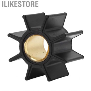 Ilikestore Water Pump Impeller 8 Blades D Shape Shaft  Copper Hubs Easy  18‑3245 Good Flexibility for 5-10hp Outboard Engine