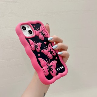 เคสโทรศัพท์มือถือ ซิลิกาเจล ลายผีเสื้อ สําหรับ iphone 14 13 12 pro max 14 11 14pro 14plus 13 12 11 promax